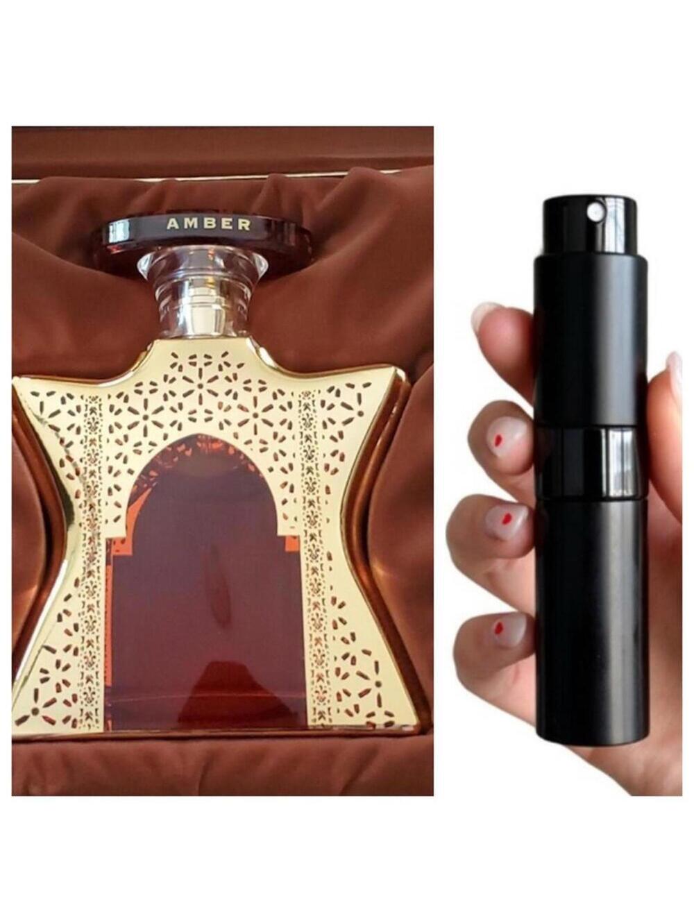 🆕 AMBER Dubai Bond No 9 Travel Purse Large Sample Fragrance Perfume Unisex 4 ml